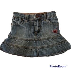 Levi's Signature Girls Scooter Denim Skirt 18 M